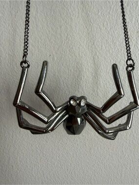 ASOS Huge Stylish Black Spider Pendant Necklace - Women's Jewelry